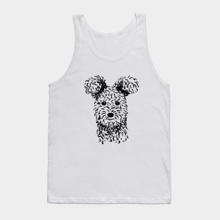 Pumi (Black and White) Tank Top